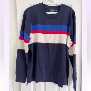 J.Crew Men Rugby crewneck shirt in stripe